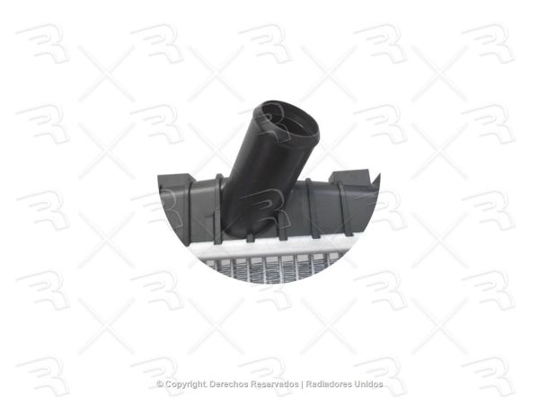 RADIADOR MAZDA 3 06-09 2.3L 2.0L/FORD FOCUS 07-11 L4 SEDAN/HATCH BACK MANUAL ESTANDAR ALUMINIO PLASTICO - Imagen 4