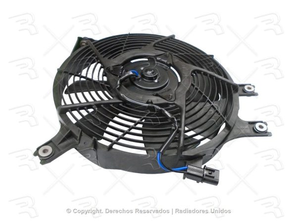 MOTOVENTILADOR COMPLETO MITSUBISHI MONTERO SPORT 03-14 SENCILLO P/COND - Imagen 3