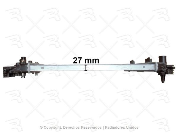 RADIADOR GM TRAX 13-18 L4 1.8L AUTOMATICO ALUMINIO PLASTICO - Imagen 5