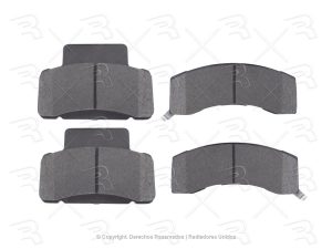 BALATA DEL METAL GM C30 91-91/EXPRESSVAN 00-02/SILVERADO 1997/K3500 90-00/CHRY RAM 2500 94-98/RAM 3500 94-99/GMC SAVANA 2500 01-02