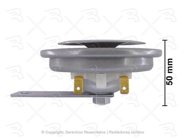 BOCINA CLAXON VW/NISS AGUDA C/SOPORTE 1 PZA 12V 400HZ