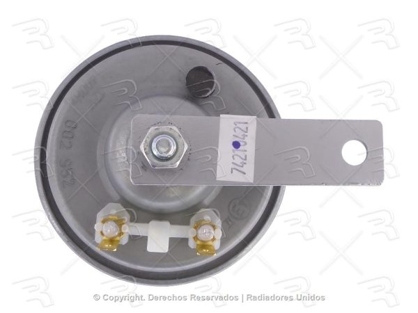 BOCINA CLAXON VW/NISS AGUDA C/SOPORTE 1 PZA 12V 400HZ - Imagen 4