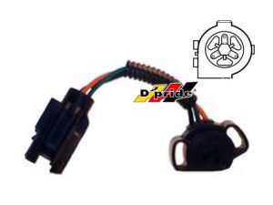 SENSOR POSICION ACELERADOR TPS FORD AEROSTAR 86-87/MUSTANG 85-90/RANGER/THUNDERBIRD 85-88/TOPAZ 84-86/COUGAR 85-86 L4 2.3L MPFI