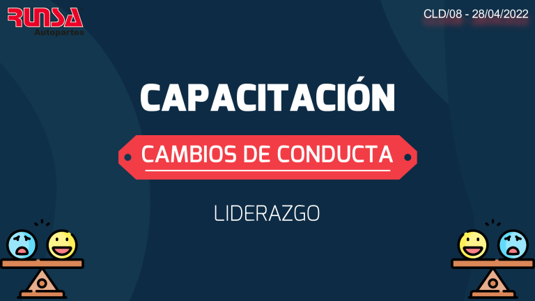 Lee más sobre el artículo CLD-08 / Cambio de conducta