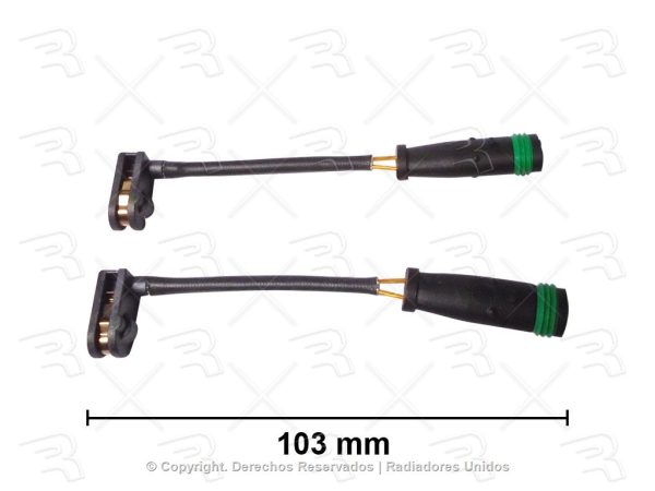 SENSOR BALATA DELANTERA/TRASERA DER/IZQ M BENZ SPRINTER 06-22/VW CRAFTER 08-17