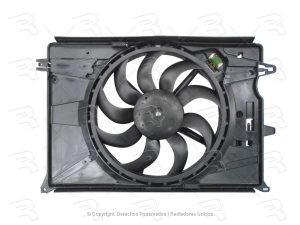 MOTOVENTILADOR COMPLETO CHRY JEEP RENEGADE 15-18/FIAT 500X 16-18 L4 1.4L SENCILLO