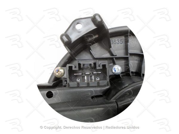 MOTOR DEFROSTER TOYOTA COROLLA 09-18 L4 2.4L 1.8L/PRIUS 10-17 L4 1.8L/RAV4 06-18 V6 3.5L L4 2.5L 2.4L C/TURBINA - Imagen 5