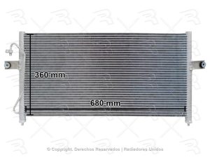 CONDENSADOR NISSAN FRONTIER 98-02/X-TERRA 00-02